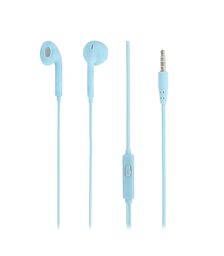 Tellur Fly In-Ear Headphones με Noise Reduction Memory Foam Ear Plugs Ακουστικά σε γαλάζιο χρώμα (TLL162162)