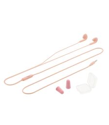 Tellur Fly In-Ear Headphones με Noise Reduction Memory Foam Ear Plugs Ακουστικά σε ροζ χρώμα (TLL162172)