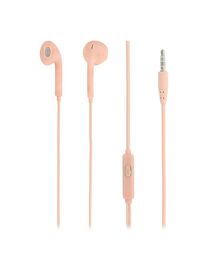 Tellur Fly In-Ear Headphones με Noise Reduction Memory Foam Ear Plugs Ακουστικά σε ροζ χρώμα (TLL162172)