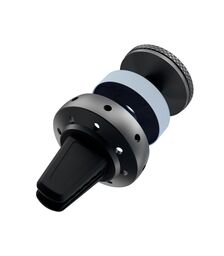 Tellur FreshDot Car Phone Holder Magnetic Μαγνητική βάση στήριξης Smartphone & αρωματικό αυτοκινήτου (Space Grey/Lemon)
