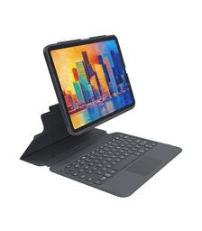 ZAGG Pro Keys με Trackpad Θήκη με πληκτρολόγιο για Apple iPad Air 10,9" 4ης Γενιάς & iPad Pro 11,0" (1ης, 2ης, 3ης Γενιάς) σε charcoal χρώμα - 103407937