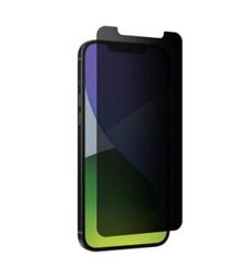 ZAGG InvisibleShield Full Face Tempered Glass Full Glue – iPhone 12 Pro Max (Privacy)