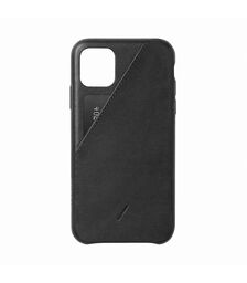 Native Union Clic Card Δερμάτινη Θήκη προστασίας για Apple iPhone 11 Pro με υποδοχή για κάρτες – μαύρη