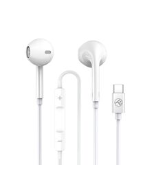 Tellur Urbs In-Ear Headphones με Type-C Connector Ακουστικά σε λευκό χρώμα (TLL162272)