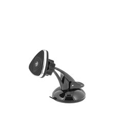Tellur Phone Suction Cup Magnetic Holder Μαγνητική βάση στήριξης Smartphone ταμπλώ αυτοκινήτου (Black - TLL171041)
