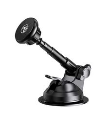 Tellur Phone Suction Cup Magnetic Adjustable Holder Μαγνητική βάση στήριξης Smartphone ταμπλώ αυτοκινήτου (Black - TLL171092)