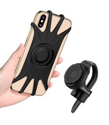 Tellur BPH100 Bike Phone Holder Αφαιρούμενη Βάση στήριξης Smartphone (4" έως 6,5" ιντσών) κατάλληλη για ποδήλατο (Black)