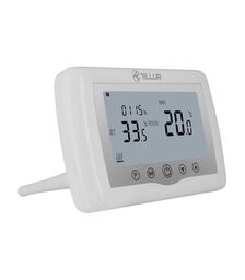 Tellur Smart WiFi Ψηφιακός Θερμοστάτης, Boiler σε λευκό χρώμα