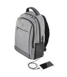 Tellur Companion Laptop Backpack Ευρύχωρο Backpack με θήκη για laptop έως 15,6" – Grey (TLL611202)