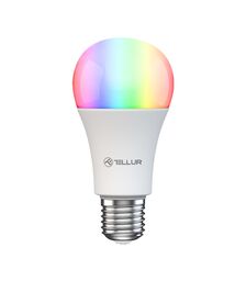 Tellur WiFi Smart Bulb E27, 9W Smart Λάμπα LED 820 Lumens για Ντουί E27 τηλεχειριζόμενη με WiFi (White/Warm/RGB/Dimmer)