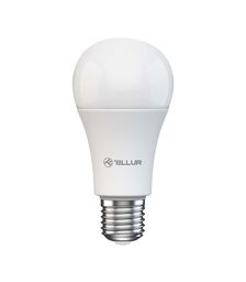 Tellur WiFi Smart Bulb E27, 9W Smart Λάμπα LED 820 Lumens για Ντουί E27 τηλεχειριζόμενη με WiFi (White/Warm/RGB/Dimmer)