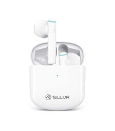 Tellur Aura Bluetooth True Wireless Headphones Ασύρματα Ακουστικά Bluetooth TWS – White