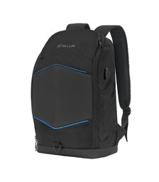 Tellur GlowPack Laptop Backpack Ευρύχωρο Backpack με LED λωρίδες φωτισμού και θήκη για laptop έως 15,6" – Black (TLL611282)