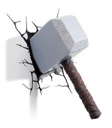 3D Light FX – 3DL Marvel Thor Hammer Deco Light
