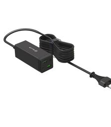 Tellur Universal (EU/UK/US) AC Charger PDHC2 με υποστήριξη Quick Charge 3.0 Φορτιστής τεσσάρων θυρών (2xPowerDelivery + 2x Quick Charge 3.0), σε μαύρο χρώμα