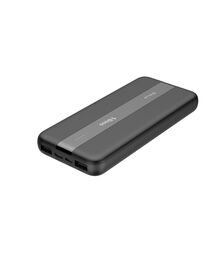 Tellur Powerbank PBC103 10.000mAh σε μαύρο χρώμα με 1x USB-C & 2x USB-A (TLL158301)