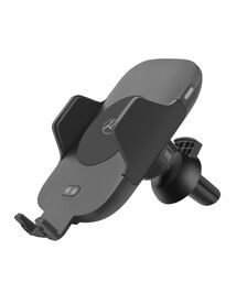 Tellur Fast Wireless Car Charger & Motorized Mount Βάση ασύρματης φόρτισης & Ασύρματος ταχυφορτιστής αυτοκινήτου κατάλληλος για Smartphone (Black)