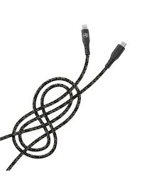 Καλώδιο φόρτισης και δεδομένων Tellur Green Data Cable Type-C σε Lightning Apple MFI Certified – 1 μέτρο σε μαύρο χρώμα