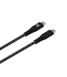 Καλώδιο φόρτισης και δεδομένων Tellur Green Data Cable Type-C σε Type-C – 1 μέτρο σε μαύρο χρώμα