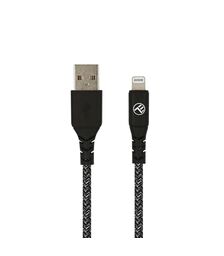Καλώδιο φόρτισης και δεδομένων Tellur Green Data Cable USB σε Lightning – 1 μέτρο σε μαύρο χρώμα