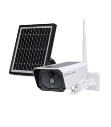 Tellur WiFi Smart Solar Outdoor Camera Έξυπνη IP Κάμερα εξωτερικού χώρου WiFi σε λευκό χρώμα, Solar, FullHD, 1080p, PIR