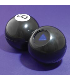 The Source Mystery 8 Ball - Μαγική σφαίρα προβλέψεων Magic 8 Ball - Μαύρο