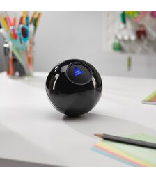 The Source Mystery 8 Ball - Μαγική σφαίρα προβλέψεων Magic 8 Ball - Μαύρο