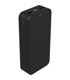 Mophie Powerstation 2023 Powerbank 20.000mAh με 2 θύρες USB-A και 1 θύρα USB-C (PowerDelivery 20W) σε μαύρο χρώμα