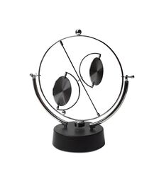 The Source Perpetual Mobile - Επιτραπέζιο αεικίνητο 3D διακοσμητικό για το γραφείο - Μαύρο / Χρώμιο