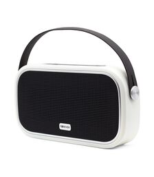 Forever UNIQ BS-660 Ηχείο Bluetooth 5W με Ραδιόφωνο και διάρκεια μπαταρίας έως 4 ώρες Λευκό