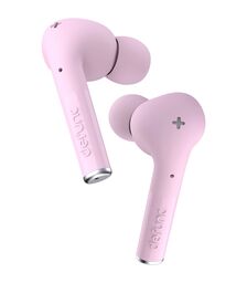 Defunc TRUE ENTERTAINMENT Bluetooth 5.2 Ασύρματα True Wireless Ακουστικά με θήκη (ροζ)