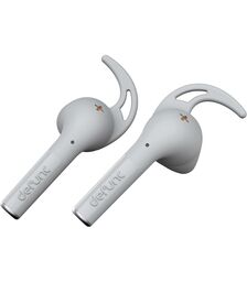Defunc TRUE SPORT Bluetooth 5.2 Ασύρματα Αθλητικά True Wireless Ακουστικά με θήκη (ασημί)