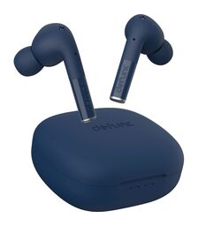 Defunc TRUE ENTERTAINMENT Bluetooth 5.2 Ασύρματα True Wireless Ακουστικά με θήκη (μπλε)