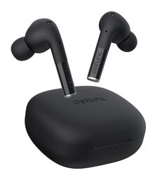 Defunc TRUE ENTERTAINMENT Bluetooth 5.2 Ασύρματα True Wireless Ακουστικά με θήκη (μαύρο)