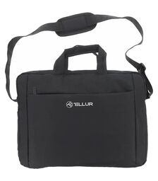 Tellur Cozy Laptop Bag Ευρύχωρη Τσάντα μεταφοράς ώμου/χειρός υψηλής αντοχής για laptop έως 15,6" – Black (TLL611312)