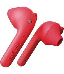 Defunc TRUE BASIC Bluetooth 5.2 Ασύρματα True Wireless Ακουστικά με θήκη (κόκκινο)