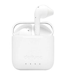 Defunc TRUE GO SLIM Bluetooth 5.2 Ασύρματα True Wireless Ακουστικά με θήκη (λευκό)