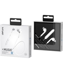 Defunc PLUS MUSIC In-Ear Bluetooth Earbuds Ασύρματα Ακουστικά σε λευκό χρώμα
