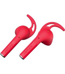 Defunc TRUE SPORT Bluetooth 5.2 Ασύρματα Αθλητικά True Wireless Ακουστικά με θήκη (κόκκινο)