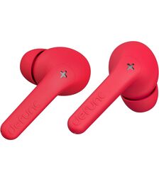 Defunc TRUE AUDIO Bluetooth 5.3 Ασύρματα True Wireless Ακουστικά με θήκη (κόκκινο)