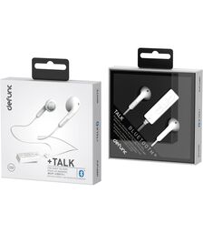 Defunc PLUS TALK In-Ear Bluetooth Earbuds Ασύρματα Ακουστικά σε λευκό χρώμα