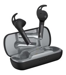 Defunc TRUE SPORT Bluetooth 5.2 Ασύρματα Αθλητικά True Wireless Ακουστικά με θήκη (μαύρο)