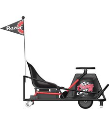 Razor Ηλεκτροκίνητο εφηβικό αυτοκίνητο Crazy Cart XL σε χρώμα μαύρο