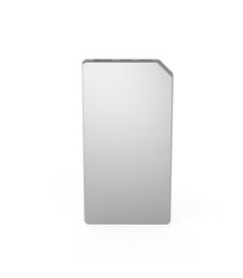 DesignNest PowerBank |Slim| Aluminium 5.000mAh microUSB/Lightning - Ασημί