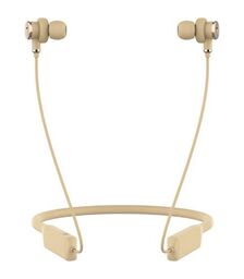 Defunc MUTE Neck-band Earbuds Ασύρματα Ακουστικά με Active Noise Cancellation σε χρυσό χρώμα