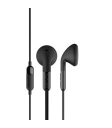 Defunc BASIC TALK In-Ear Earbuds Ενσύρματα Ακουστικά σε μαύρο χρώμα