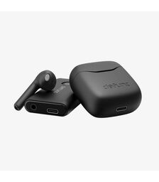 Defunc TRUE TRAVEL Kit Bluetooth 5.3 Ασύρματα True Wireless Ακουστικά με θήκη (μαύρο)