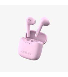 Defunc TRUE TRAVEL Kit Bluetooth 5.3 Ασύρματα True Wireless Ακουστικά με θήκη (Ροζ)