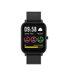 Forever Forevigo 3 SW-320 Smartwatch με Παλμογράφο (Μαύρο)