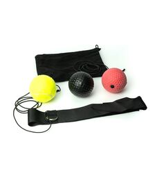 The Source Reflex Boxing Balls - Μπάλες Βελτίωσης Αντανακλαστικών 3 τεμαχίων για Ασκήσεις Πυγμαχίας